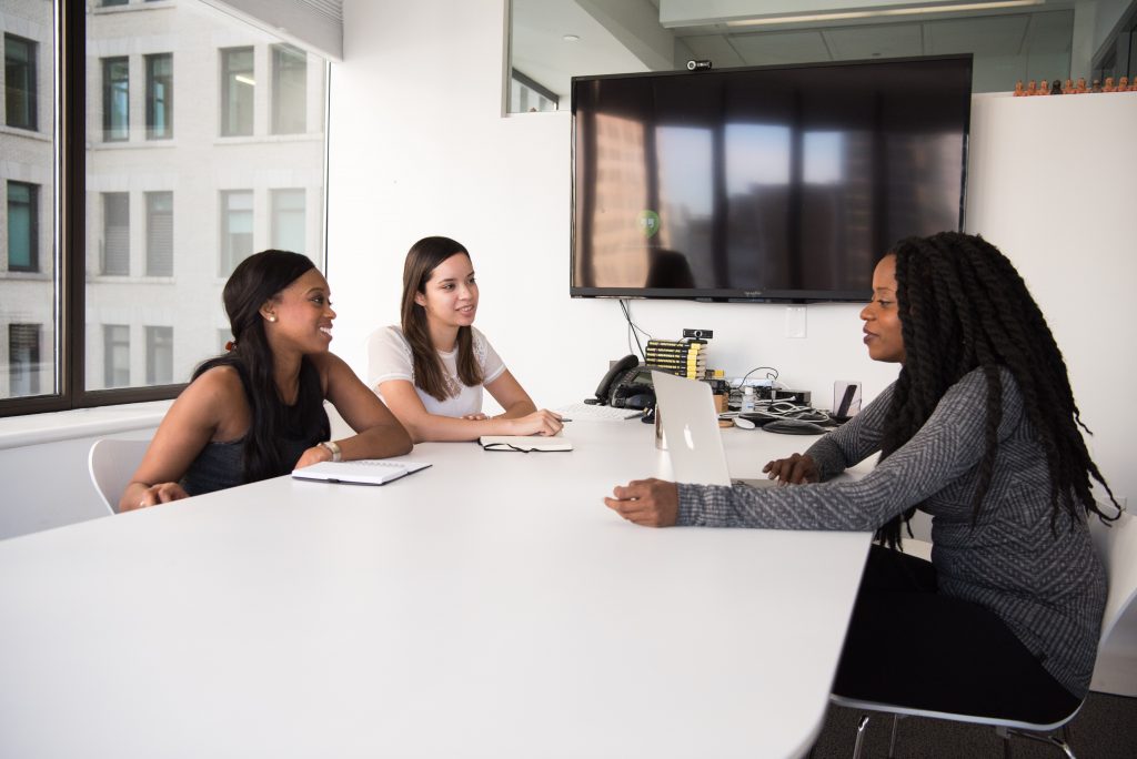 Reunion dans une entreprise